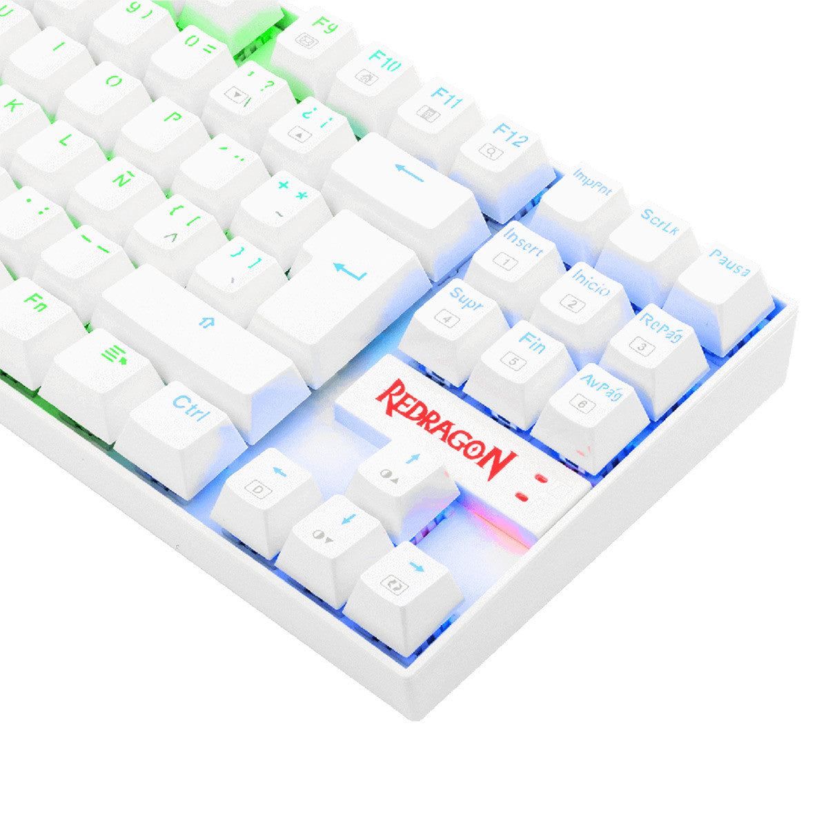 TECLADO GAMING MECANICO KUMARA RGB TKL K552 - BLANCO