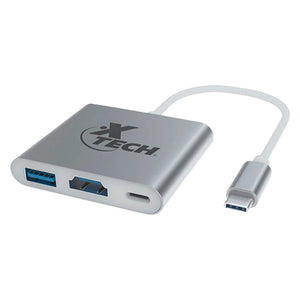 3 EN 1 USB TYPE C ADAPTADOR MULTIPUERTO