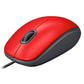 MOUSE CON CABLE M110 SILENT - RED