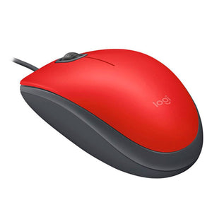 MOUSE CON CABLE M110 SILENT - RED