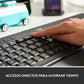 TECLADO SIGNATURE K650 NEGRO INGLES