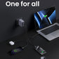 CUBO DE CARGA RAPIDA NEXODE PRO X3 USB C, X1 USB A 160W NEGRO