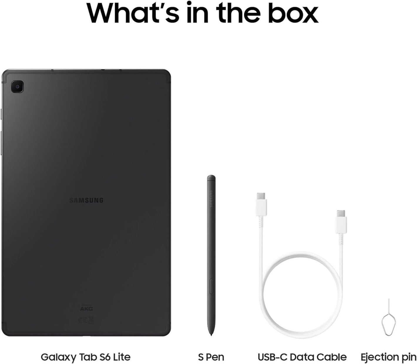 GALAXY TAB S6 LITE 128GB 10.4P WIFI OXFORD GRAY SM-P620