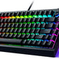 TECLADO MECANICO BLACKWIDOW V4 75% BLACK US