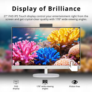 ALL IN ONE 27-CR2074 ULTRA 7 255U 16GB RAM 1TB SSD 27P TOUCH W11 TEC Y MOUSE INALAMBRICO