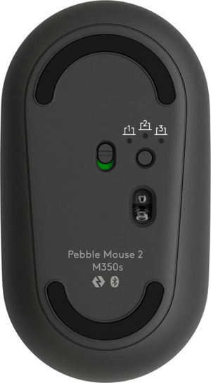 MOUSE BLUETOOTH PEBBLE 2 M350S NEGRO