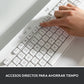 TECLADO SIGNATURE K650 BLANCO INGLES