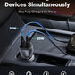 CARGADOR CARGA RAPIDA 60W PARA CARRO CD213 USB-C