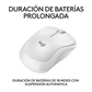 MOUSE BLUETOOTH M240 SILENT BLANCO