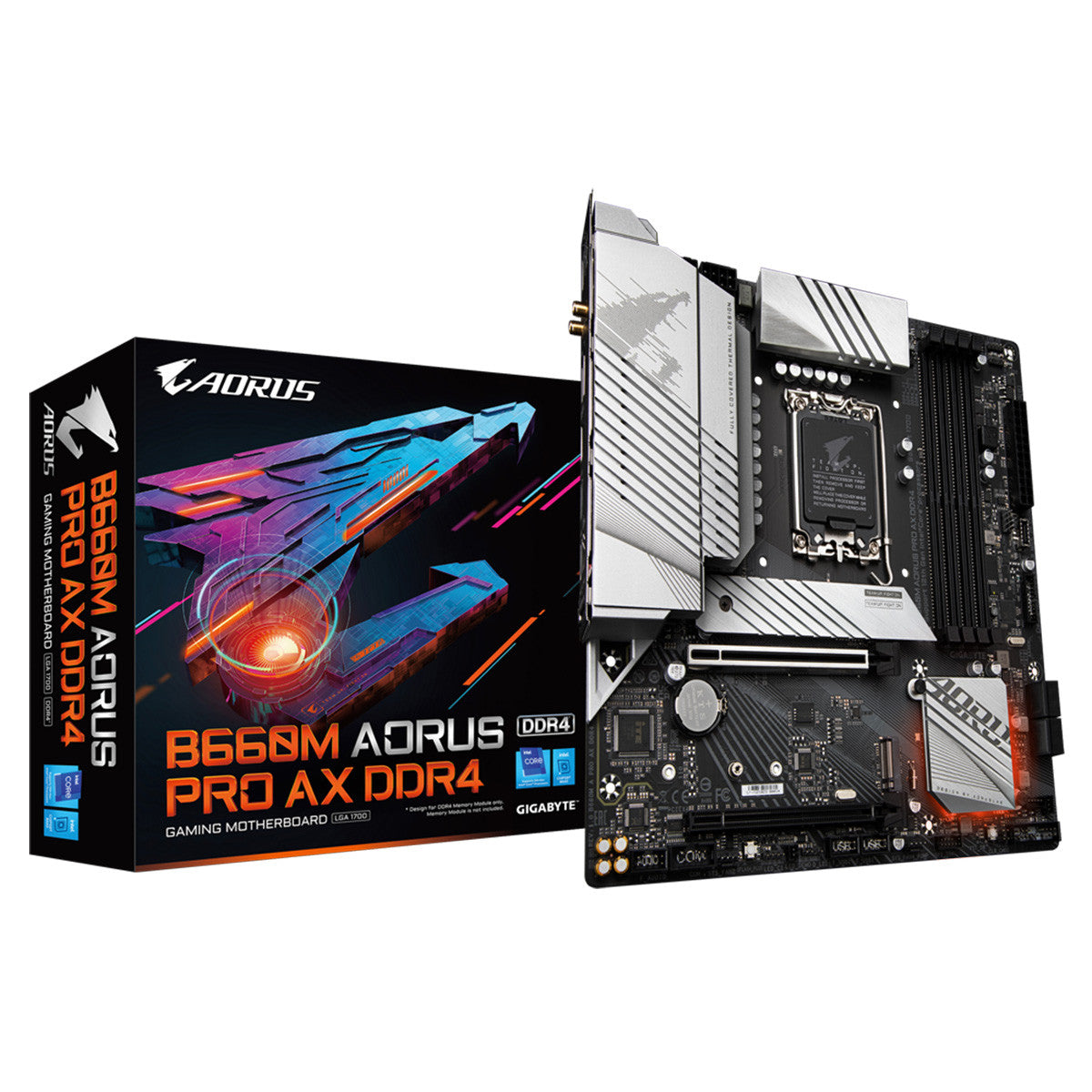 MOTHERBOARD GIGABYTE B660M AORUS PRO AX D 1700