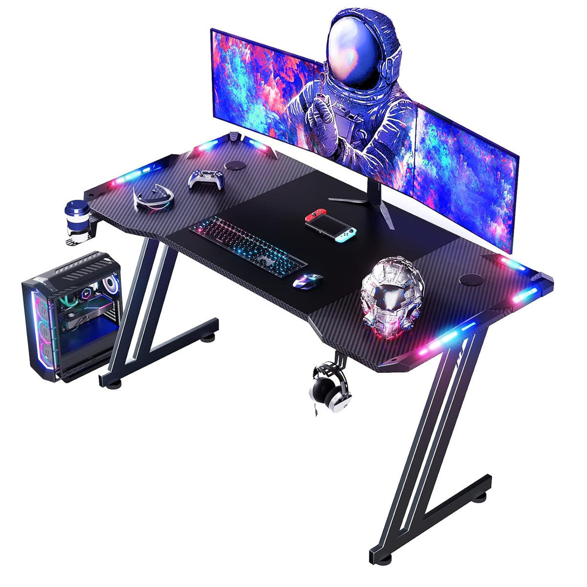 MUEBLE GAMING 55P 140CM FULL SIZE RGB