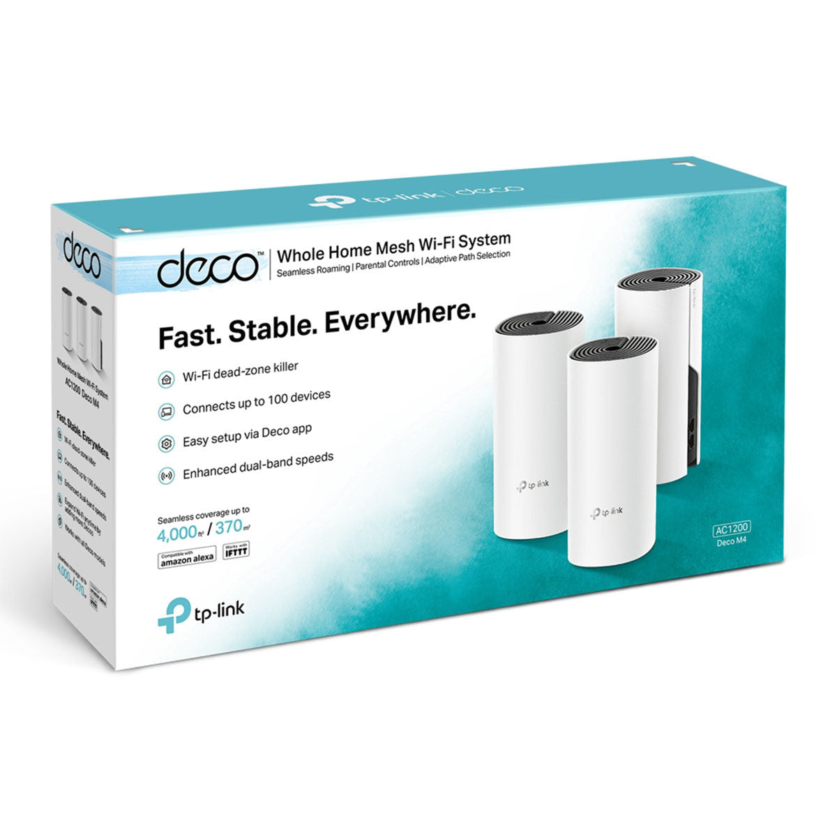 SISTEMA WIFI AC1200 WHOLE HOME DECO M4 (3PACK)