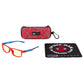 LENTES PARA JUEGOS CON PROTECCION LUZ AZUL CRUZ KIDS SPIDER-MAN AMBER CRU-11813