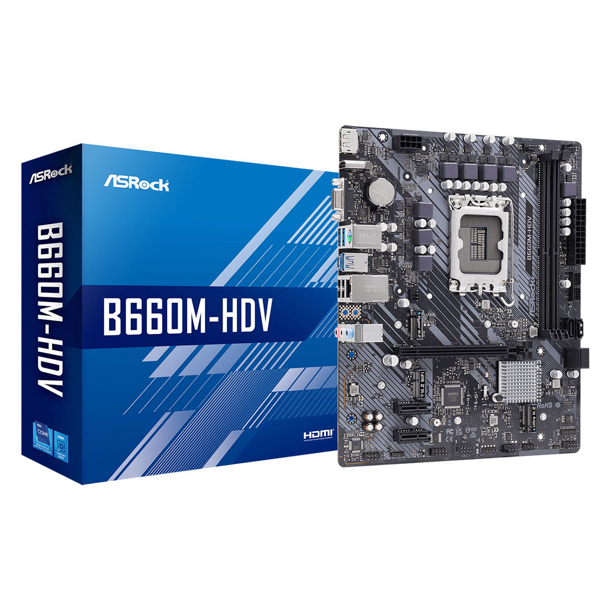 MOTHERBOARD B660M-HDV 90-MXBH40-A0UAYZ