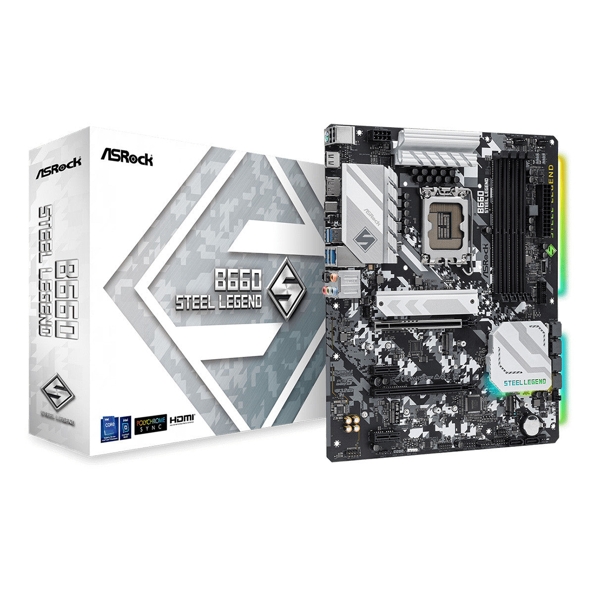 MOTHERBOARD B660 STEEL LEGEND