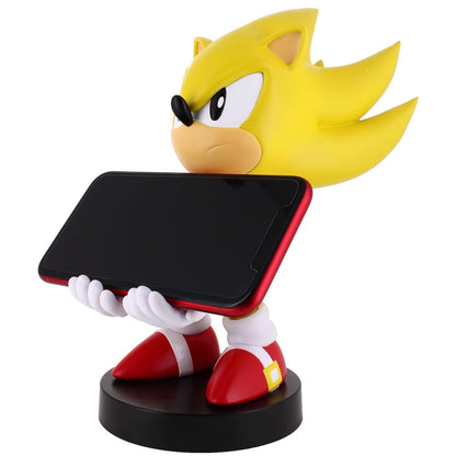 BASE PARA CONTROL Y TELEFONO SONIC THE HEDGEHOG AMARILLO