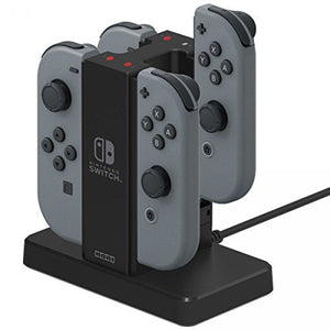 SOPORTE DE CARGA JOY-CON PARA NINTENDO SWITCH NEGRO NSW-003U