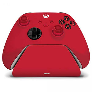 BASE CON CARGADOR PARA CONTROL XBOX ROJO