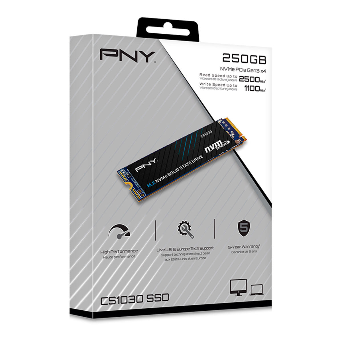 DISCO SOLIDO NVME 250GB CS1030 PCIE