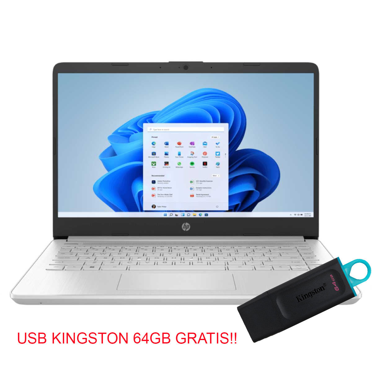 14-DQ2528LA I3-1115G4 8GB RAM 256GB SSD 14P W11