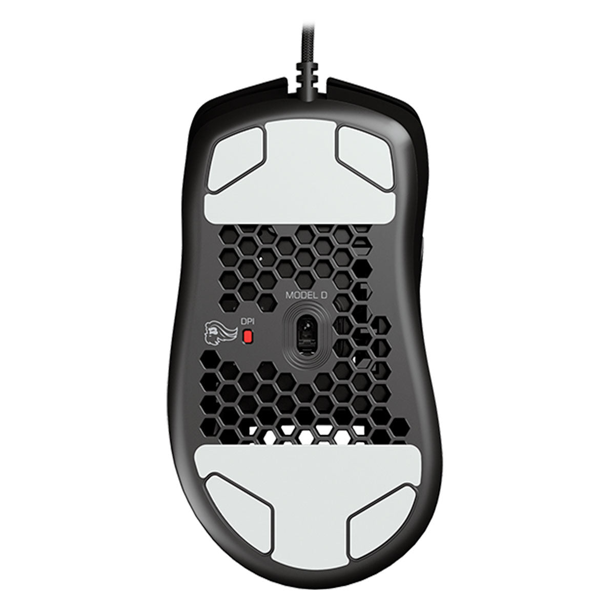 MOUSE GAMING MODEL D GLOSSY BLACK 69G