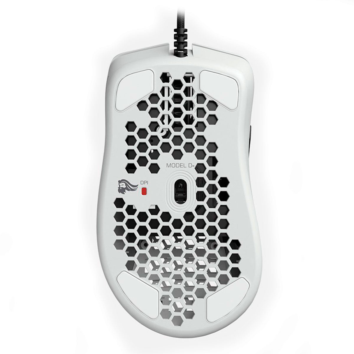 MOUSE GAMING MODEL D- MATTE WHITE 61G