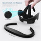 INTERFAZ FACIAL AMVR PARA QUEST 3 NEGRO