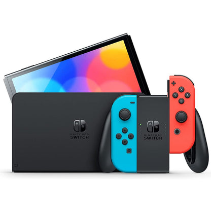 NINTENDO SWITCH OLED 7P 64GB NEON RED/NEON BLUE SET