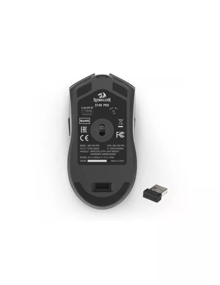 MOUSE INALAMBRICO M917GB PRO 26000FPI NEGRO