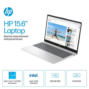 15-FD0123DX I3-1315U 8GB RAM 256GB SSD 15.6P TOUCH W11 SILVER