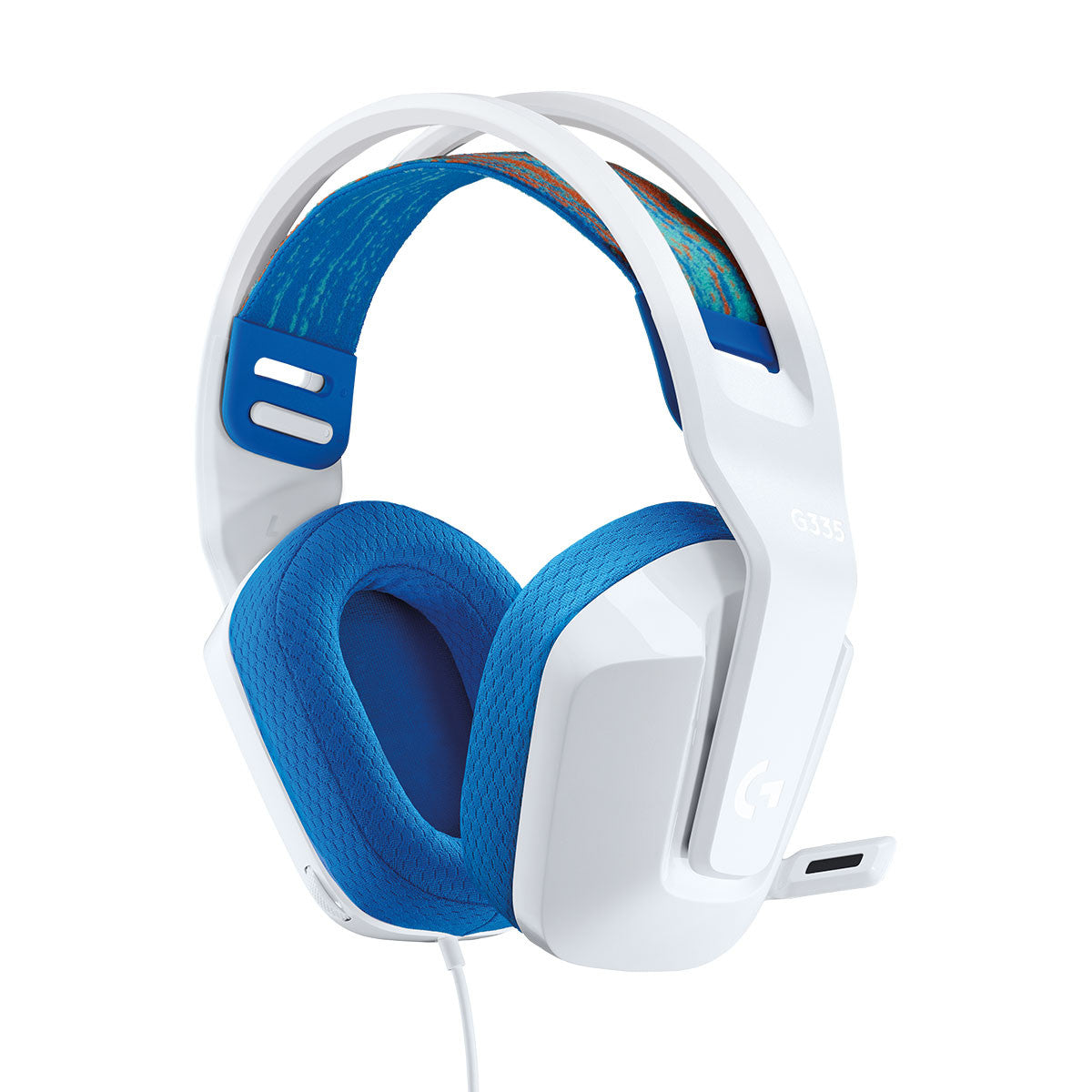 AUDIFONOS GAMING G335 - BLANCO