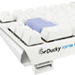 TECLADO MECANICO ONE MINI ESPAÑOL PURE WHITE CHERRY RGB BLUE
