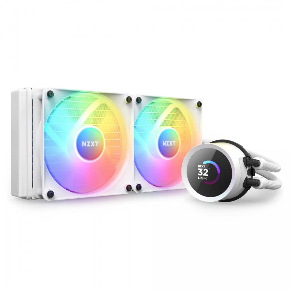 ENFRIAMIENTO LIQUIDO KRAKEN 240 RGB RL-KR240-W1 WHITE