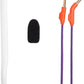 AUDIFONOS QUANTUM 250 BLANCO NARANJA