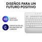 TECLADO SIGNATURE K650 BLANCO INGLES