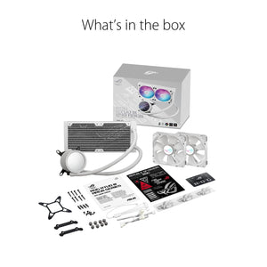  ENFRIAMIENTO LIQUIDO ROG RYUO III 240 ARGB WHITE 90RC00J2-M0AAY0