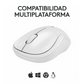 MOUSE BLUETOOTH M240 SILENT BLANCO