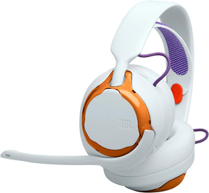 AUDIFONOS QUANTUM 250 BLANCO NARANJA