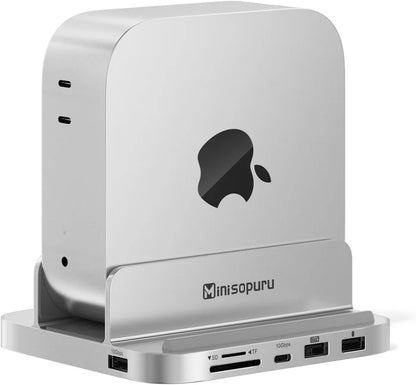BASE Y SOPORTE PARA MAC MINI USB C HUB