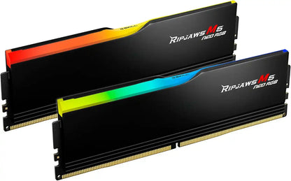KIT MEMORIAS RAM PARA PC 32GB (2 x 16GB) DDR5 6000 RIPJAWS M5 NEO RGB BLACK
