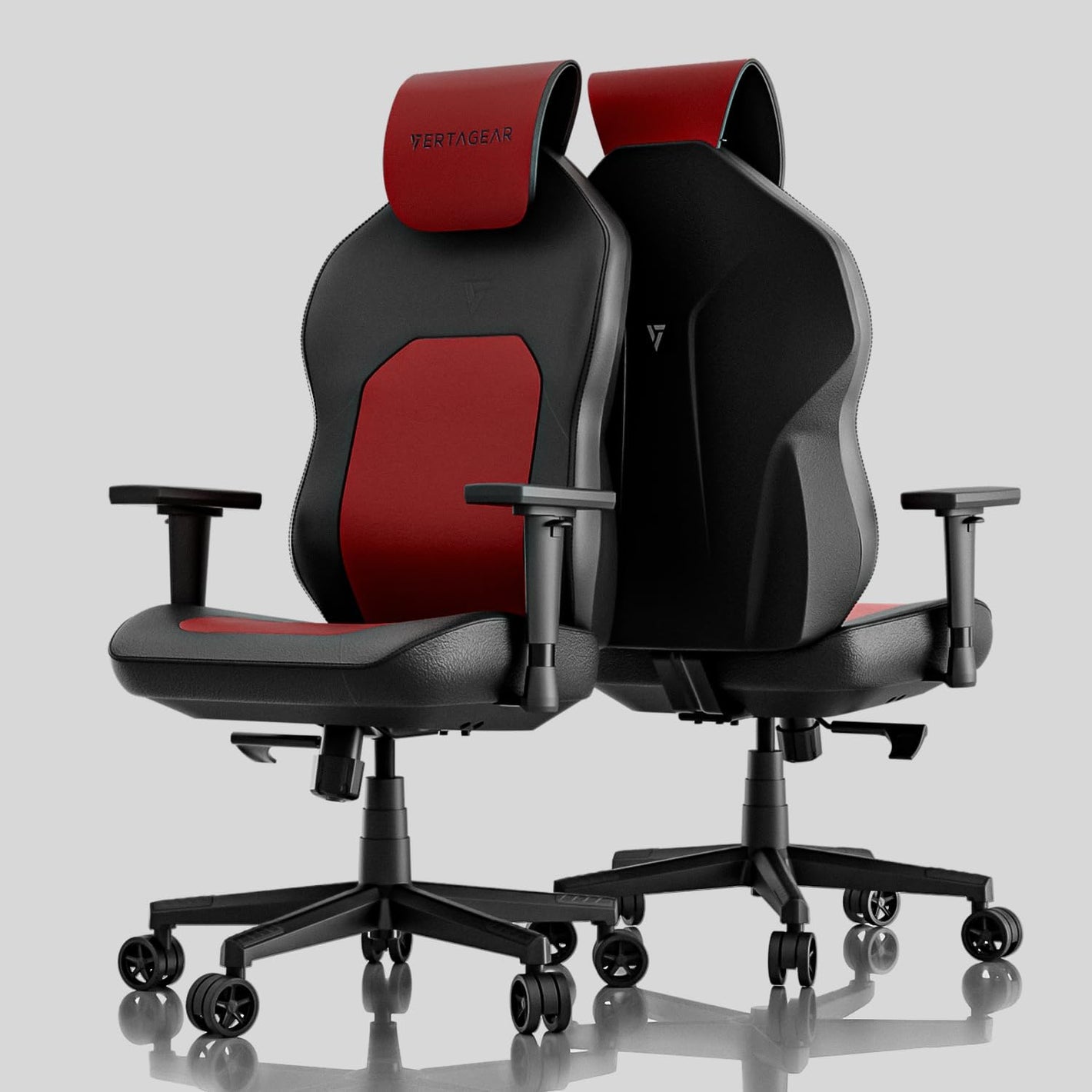 SILLA GAMING VG SL1800 BR BLACK RED