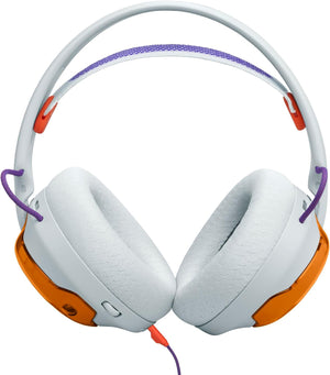 AUDIFONOS QUANTUM 250 BLANCO NARANJA