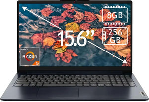 IDEAPAD 1 15AMN7 RYZEN 5 7520U 8GB RAM 256GB SSD 15.6P W11 ABBYS BLUE