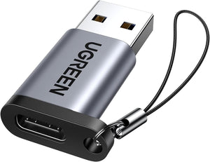 ADAPTADOR US276 USB-A 3.0 A USB-C 50533 GRIS