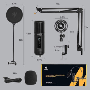 MICROFONO USB 60HZ AU-PM422