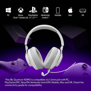 AUDIFONO 3.5MM QUANTUM 100 M2 WHITE