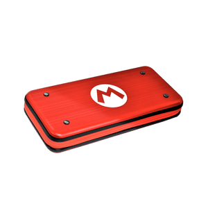 CASE DE ALUMINIO PARA SWITCH DE NSW-090U SUPER MARIO ROJO