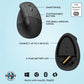 MOUSE VERTICAL ERGONOMICO LIF BLACK