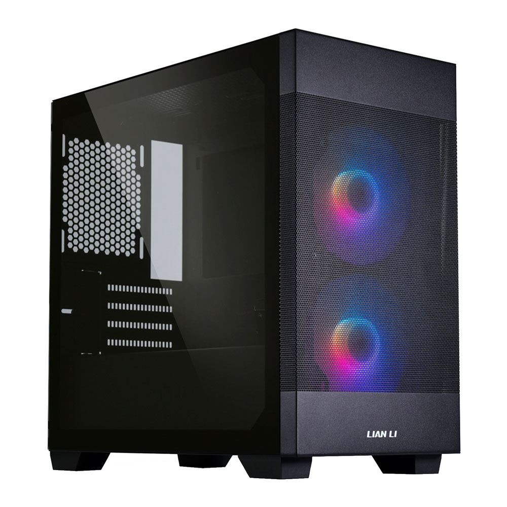 CASE GAMING LANCOOL 205M MESH MICRO-ATX VIDRIO TEMPLADO BLACK