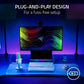 MICROFONO USB RGB SEIREN V3 CHROMA RZ19-05060200-R3U1 BLANCO